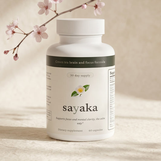 Green tea brain and focus formula